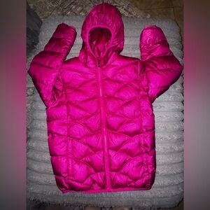 The North Face Kids Fuchsia Puffer Jacket